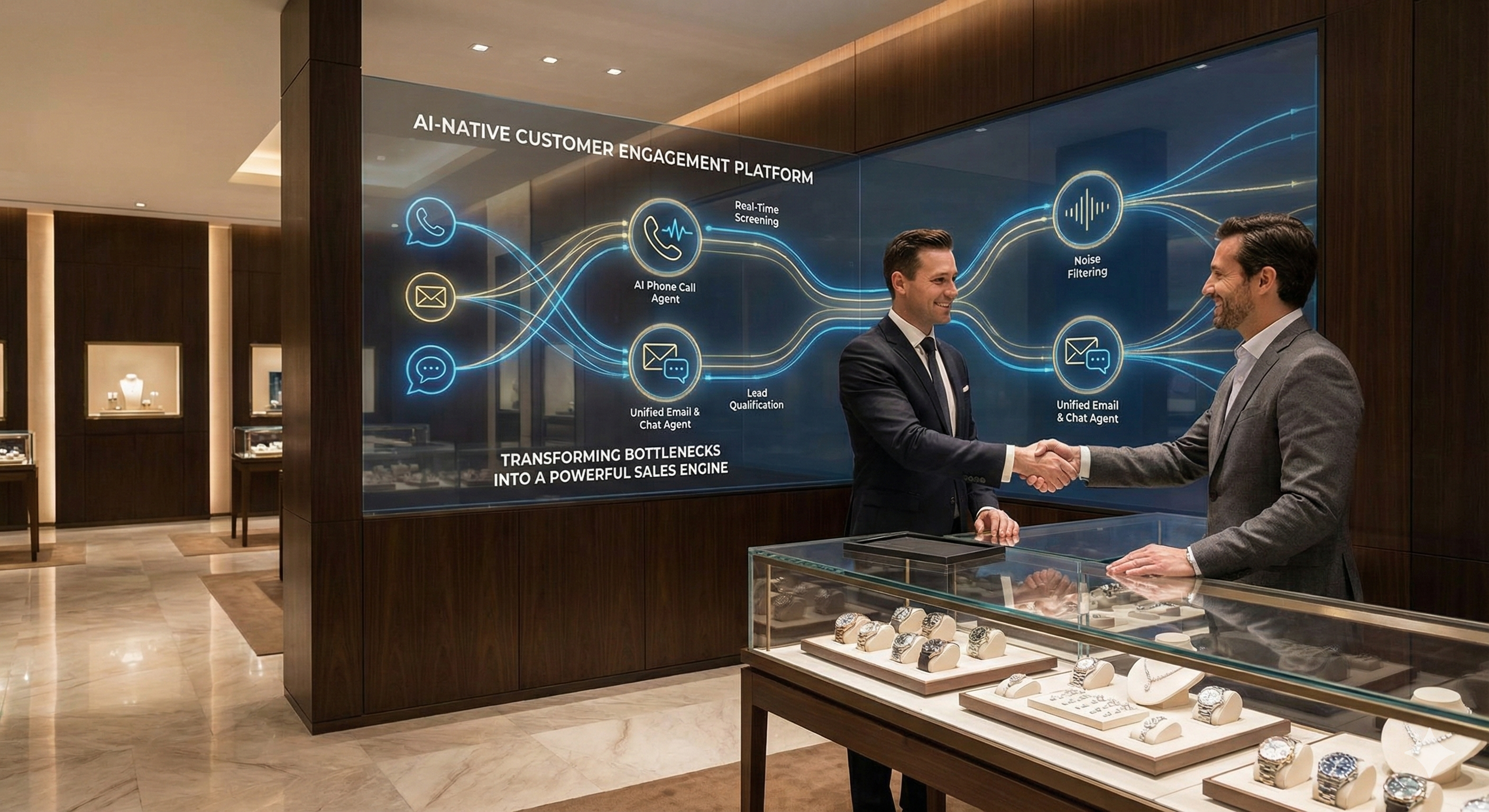 CRM Jewelers AI-native customer engagement platform